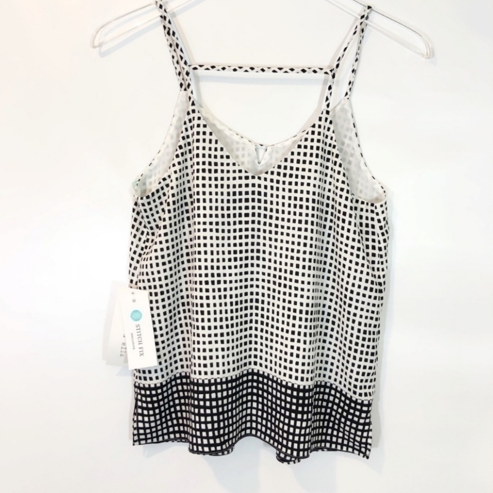cooper & ella Libbi Cutout Detail Cami Size Small - Picture 3 of 9